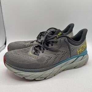 Hoka One One Running Shoes Mens Size 10.5 Gray Clifton 7 Cushion Neutral 1110508